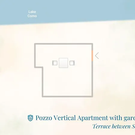 Apartmán Pozzo Vertical With Garden And Parking By Rent *