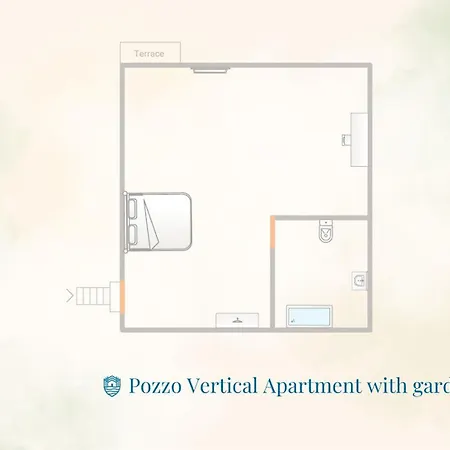 Apartmán Pozzo Vertical With Garden And Parking By Rent Torno